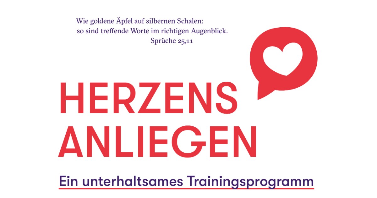 Herzensanliegen – Ein unterhaltsames Trainingsprogramm